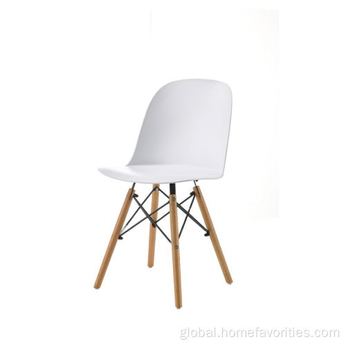 China Black Plastic Cafe Dining Chairs Manufactory